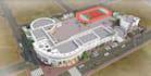 school building permit drawing,3d institutional building render for presentation