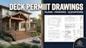 create deck permit drawings and construction plans