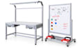 design aluminum extrusion frames and industrial workstations