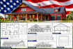 draw barndominium architect plan, pole barn, metal building permit drawing ny ca