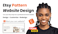 design and customize your etsy pattern website etsy account creation