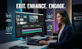 create professional online course videos with ai voice and visuals