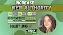 increase da DR tf using white hat link building