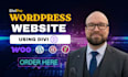 build a responsive divi wordpress website using divi theme and builder