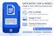 convert image to text, handwritten notes to ms word
