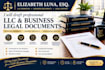 draft llc operating agreements and professional business documents