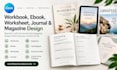 canva workbook design canva ebook worksheet design, magazines, journal design