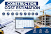 do construction cost estimation, material takeoff and boq