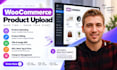 upload products or add products to shopify wordpress wix woocommerce store