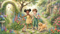 do handrawn children storybook illustration