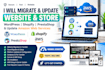 migrate wordpress shopify prestashop configure AWS server