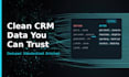 clean up and dedupe your crm contact data