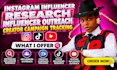 instagram influencer reseach influencer outreach creator campaign tracking