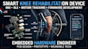 develop smart knee rehabilitation devices with imu and ble