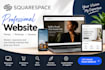 squarespace website design squarespace website redesign squarespace website