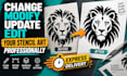 change modify update and edit your stencil art professionally