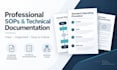 create professional sops and technical documentation