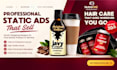 design static ads premium static ads banner, creative static meta ads