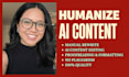 edit and humanize ai content, rewrite ai content, humanize chatgpt content