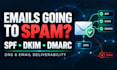 fix spf dkim dmarc and email deliverability issues
