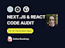 debug your react nextjs app and provide an ai code fix plan