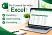 clean, format, merge, split excel data