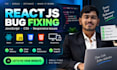 fix react js javascript CSS and responsive website bugs