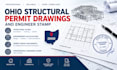 provide ohio structural permit drawings and engineer stamp