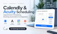 setup calendly appointment scheduling, booking automation and integration