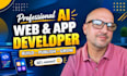 be full stack web developer for saas, app, frontend, custom website development