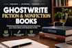 ghostwrite fiction and nonfiction book as ghostwriter