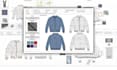 design garment tech pack clothing tech pack fashion tech pack technical drawing