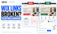 fix broken links, buttons, menus and click issues on your website