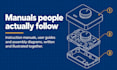 write instruction manual, user guide and assembly instructions