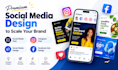 design social media post instagram post facebook ads design