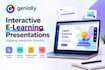 create interactive genially e learning presentations and courses
