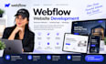develop webflow business website webflow landing page webflow redesign