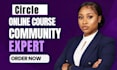 setup circle so online course do circle so online community and membership site