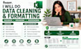 turn messy data into clean excel sheets