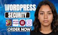 provide wordpress security, fix hacked wordpress site, and remove malware