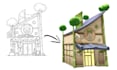 design cozy stylized 3d architecture and environment assets