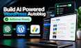 build ai powered wordpress autoblog for adsense