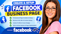 create professional facebook business page and profile