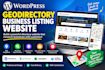 build a wordpress geodirectory business listing website