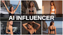 create a custom ai influencer with content and launch plan