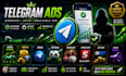 setup approved telegram ads