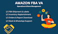 manage your amazon replenishment  reports and team communication