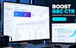 optimize google serp CTR cro search console performance and organic clicks