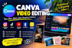 create canva video ads for social media