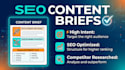 create an SEO content brief, semantic content